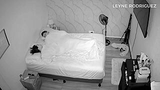 StepMom Caught Filming Stepson's Huge Cock Creampie in Bedroom Taboo!