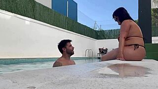 hey check my poolside milf ass lick creampie flirt 😏💦