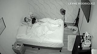 StepMom Caught Filming Stepson's Huge Cock Creampie in Bedroom Taboo!