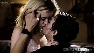 Slender taboo teen takes hard pounding to jizz finish