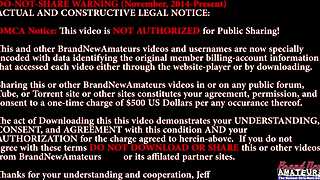 naughty emma fingers her pussy and clit during footjob fun