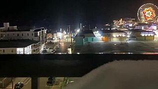 i expose my body on public balcony outdoor risking it all for thrill