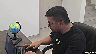 wanna see me fuck my boss's brunette stepdaughter's small tits and ass doggystyle?!