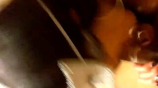 yo this masked amateur gives epic titjob blowjob cumshot