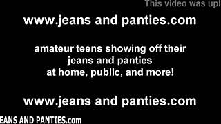 i look so damn hot in these tight jeans huggin my lil ass perfectly 😘