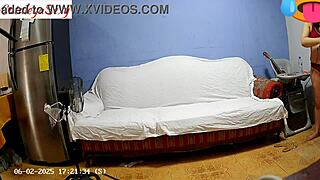 backstage big ass latina model in sexy lingerie gettin ready for hot action