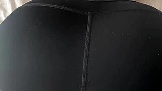 yo that big ass in nike leggings looks fire gettin pounded tight pussy closeup