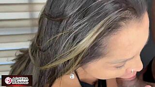 agatha mama screams as mysterious bbc pounds her first time anal gaping cum on ass to mouth