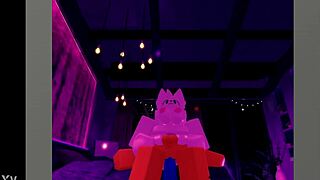 Furry Roblox Slut Fucked by Monster Cock Anal