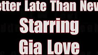 nerdy teen gia love oils feet for hot footjob cum