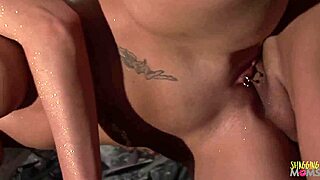 whoa blonde milf fairy with huge tits interrupts mining for extreme cock ride!