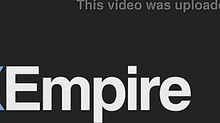 Little puck in red lingerie pounded deep missionary cowgirl big dick