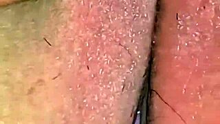 hot pussy squirts cum while getting shaved smooth!