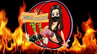 Thai student creampied wearing white socks