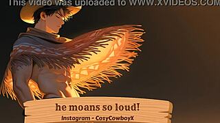 His Loud Moans Echo Wildly During Intense Solo Orgasm Climax