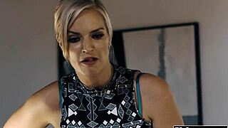 wife sneaks in on her cheating hubby banging the hot waitress, things get wild quick.