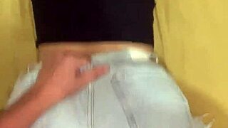 Amateur Big Ass Girl Gets Fucked Doggy in Her Shorts