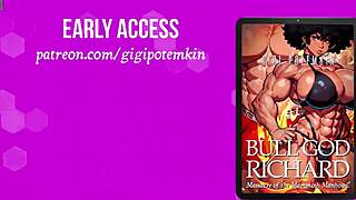 Can This Muscular Ebony Handle The Monster Cock Massacre From The Bodybuilder?