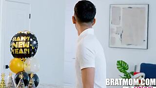 Stepmom Cory Chase Gloryhole Sucks Stepson Diego Perez