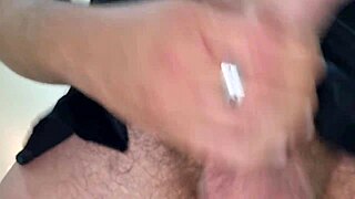 Horny Bodybuilder Rips Clothes Jerks Huge Cock Spits Dirty Talk!