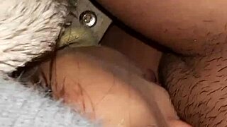 my hot neighbor sneaks over to lick my pussy in abandoned barn