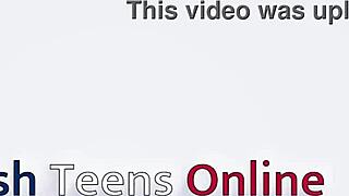 imagine two 18+ teens in lingerie taking first spitroast from neighbor cock?