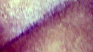 Wet hairy ebony pussy creampied doggystyle by monster black cock