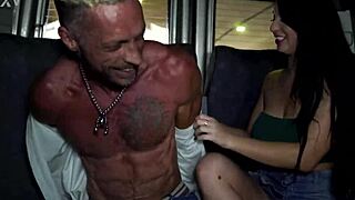 big tits latina slut picked up for rough anal creampie bangvan