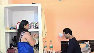 milf housewife bangs monster cock from kitchen to bed creampie explosion