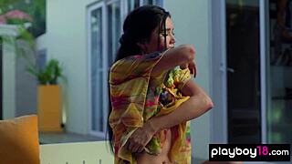 NAKED UKRAINIAN TEEN MALENA FENDI RIPS CLOTHES OFF TO BARE HER TIGHT MYSTERIOUS PUSSY