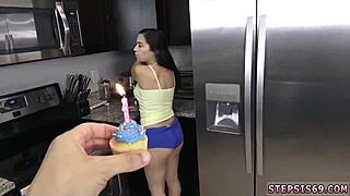 hey, imagine popping this hot 18+ teen's cherry solo on my birthday wish?