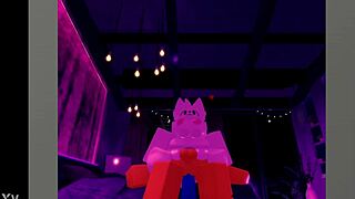 Furry Roblox Slut Fucked by Monster Cock Anal