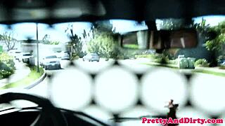 big titted glamour milf rides and sucks cocks in steamy threesome 😍🍆💦