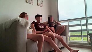 friends invite me movie but share cock instead?