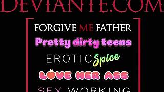 daddy forgive this virgin latina teen taking your big cock deep in confession