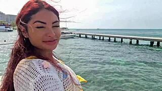 emotional sex with beach stranger alejandra palacios feels so wild