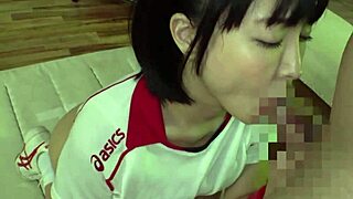 japanese huge tits bbw volleyball girl's hidden practice moans overwhelm