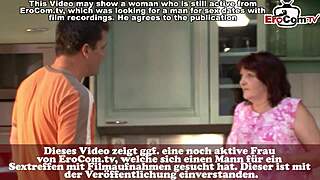 UGLY GERMAN GRANNY Gets KITCHEN Pounded By Fat Cock!