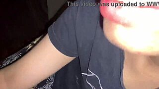 aunty got so randy she sucked my cock real good