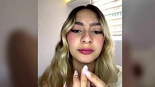 latina blonde april fox shakes big ass in steamy solo tease part 1