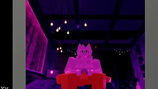 Furry Roblox Slut Fucked by Monster Cock Anal