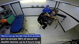 hey nurse sheila daniels in latex gloves shower handcuffs you think health care's free with your big ass tits screaming humiliation?