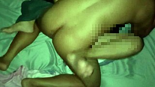 asian pinay wife orgasms from creampie after doggystyle pussy pounding