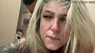 wet pussy takes throbbing cock raw in alley creampie love