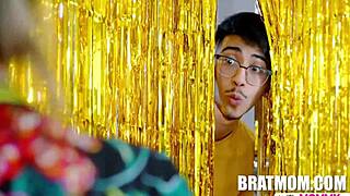 Stepmom Cory Chase Gloryhole Sucks Stepson Diego Perez