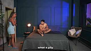 stepmom's huge tits fat ass muscular latina bodybuilder milks stepson after girlfriend breakup roleplay!