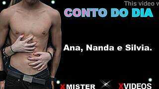 ana nanda and silvia share intimate amateur moments