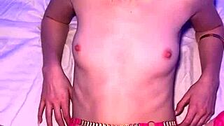 Redhead Cutie Myra Moans Wildly Riding Monster Cock In Lingerie Till She Cums