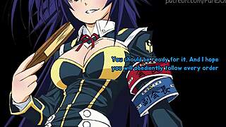 You filthy pervert! Medaka Box teases your nasty nipples with big tits ass joi masturbation cumshot fetish hentai anime instructions!