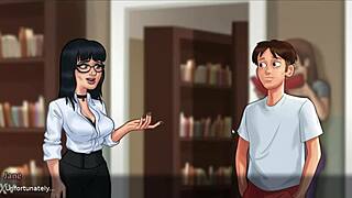 Teacher fucks student caught in act